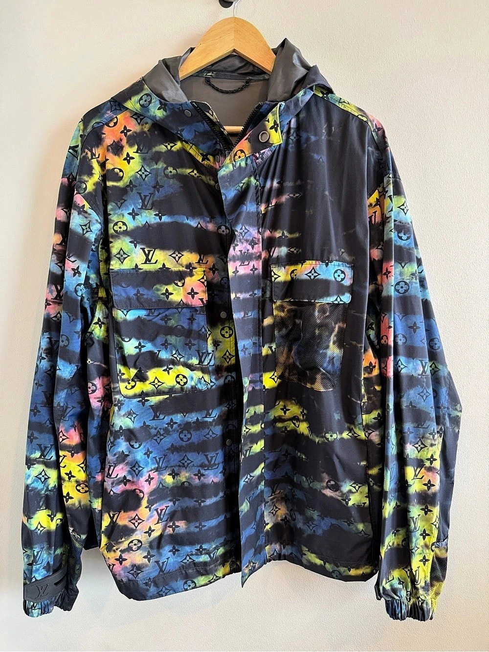 Louis Vuitton Monogram Tie Dye Technical Blouson Jacket